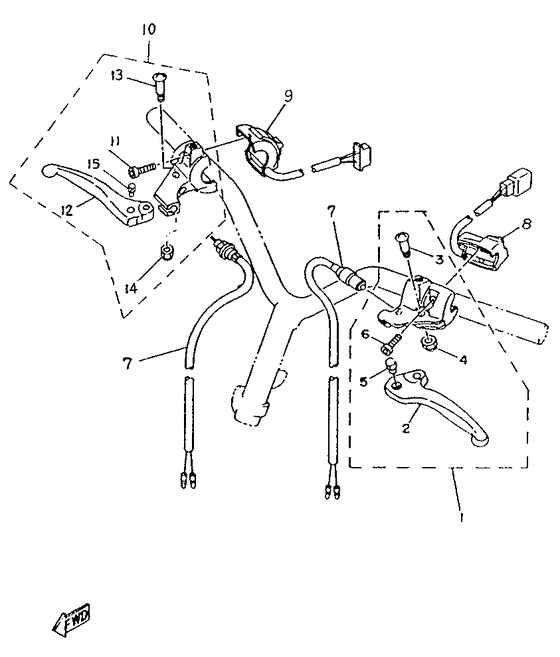 Handle switch & lever