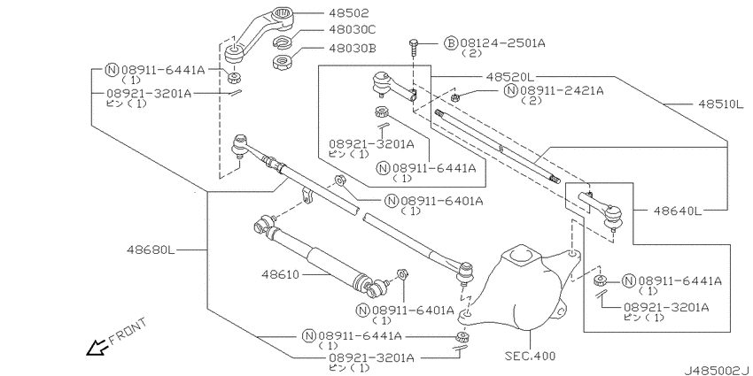 Steering linkage