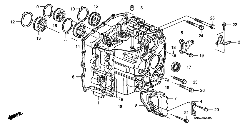 Transmission case