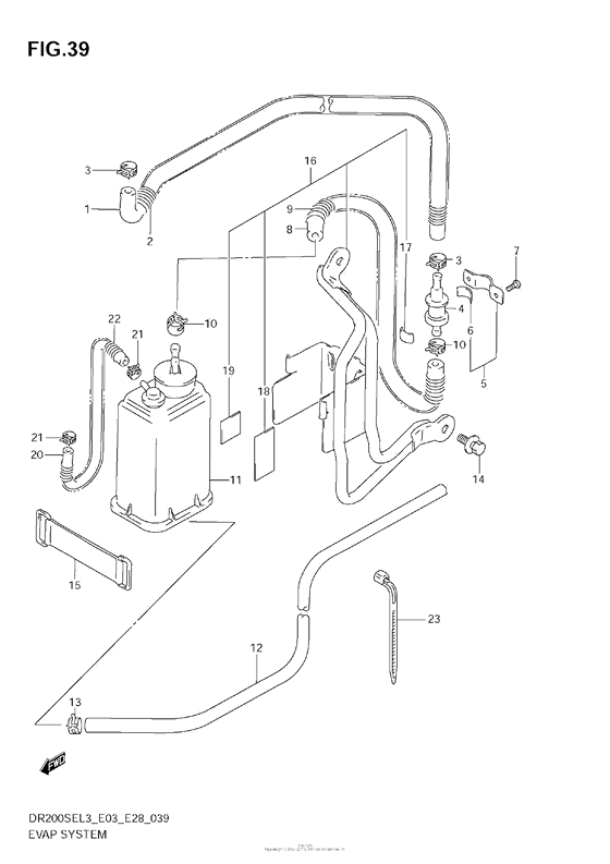 Evap System (Dr200Sel3 E33)