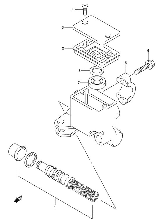 Front Master Cylinder