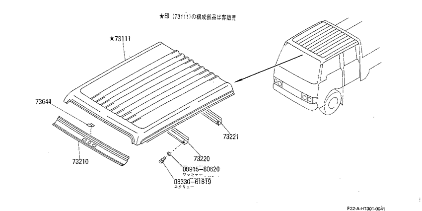 Roof panel