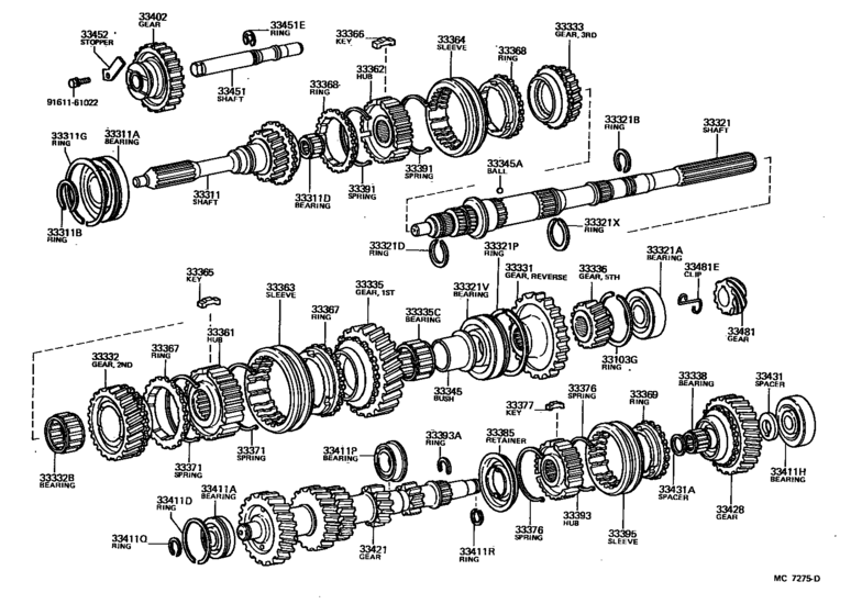 Transmission Gear (Mtm)