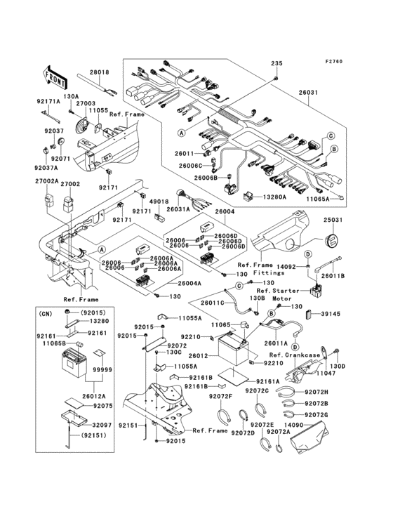 Chassis electrical equipment(1/2)