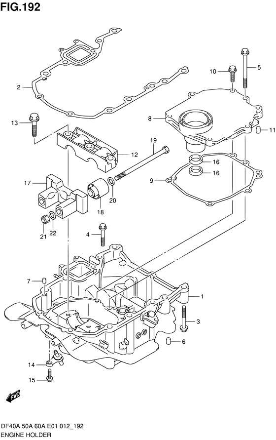Engine holder