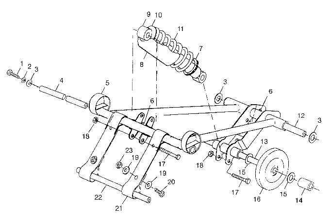 Front torque arm