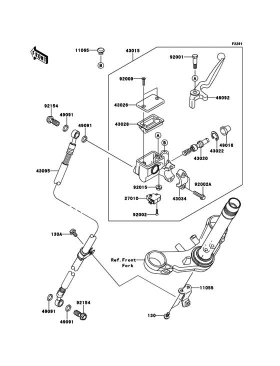Front Master Cylinder