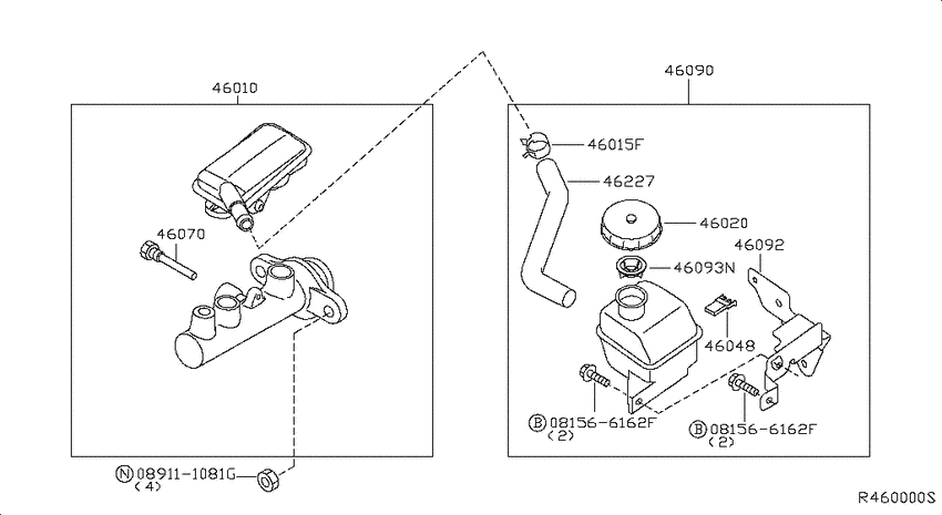 Brake master cylinder