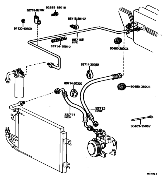 Heating & Air Conditioning - Cooler Piping