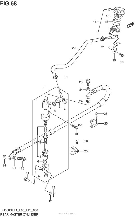 Rear Master Cylinder