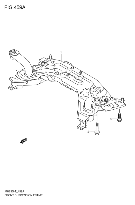 front suspension frame