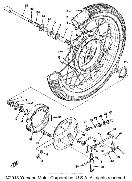 Front wheel