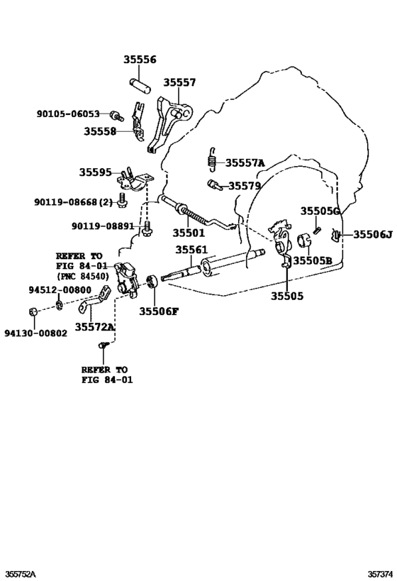 Throttle Link & Valve Lever (Atm)