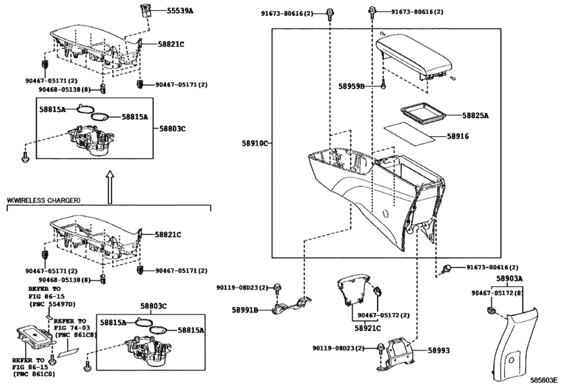 Console Box & Bracket