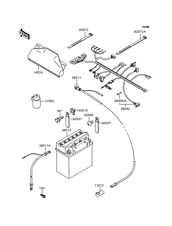 Chassis electrical equipment