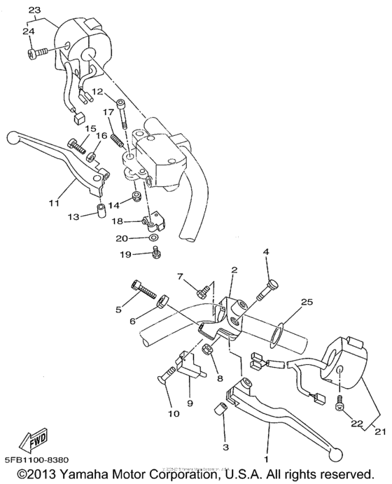 Handle switch & lever