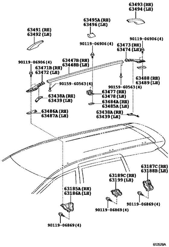 Roof Panel & Back Panel