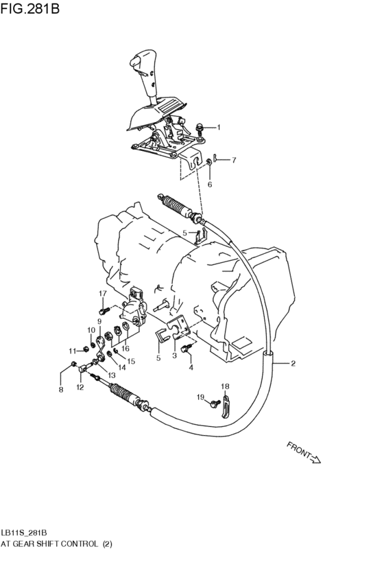 gearlever control