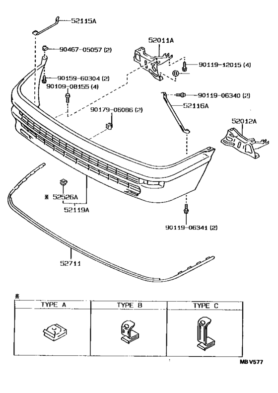 Front Bumper & Bumper Stay