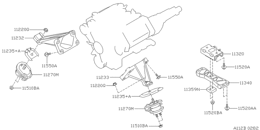Engine & transmission   mounting