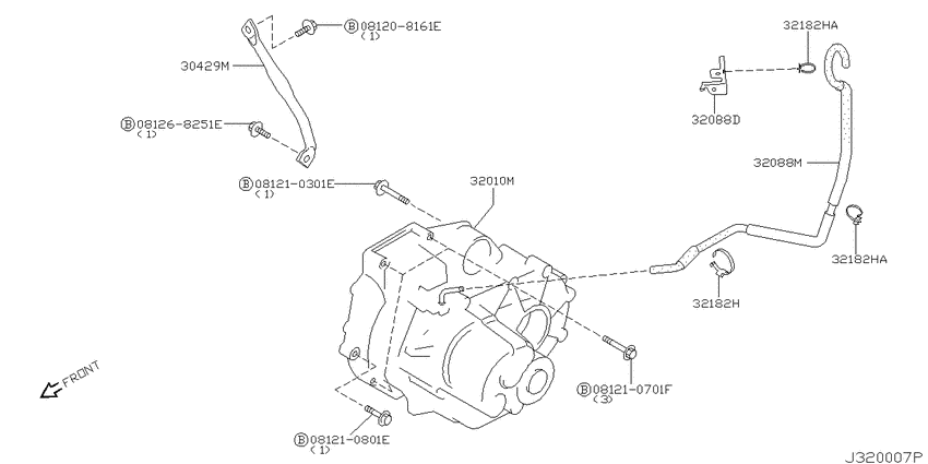 Manual transmission, transaxle & fitting