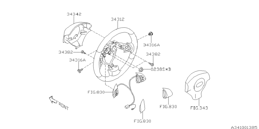 Steering column