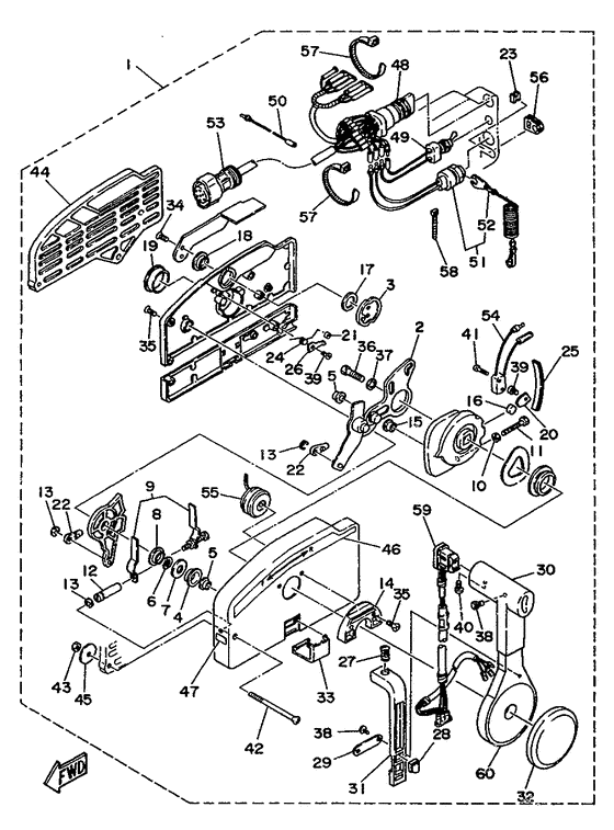 Remote control assy