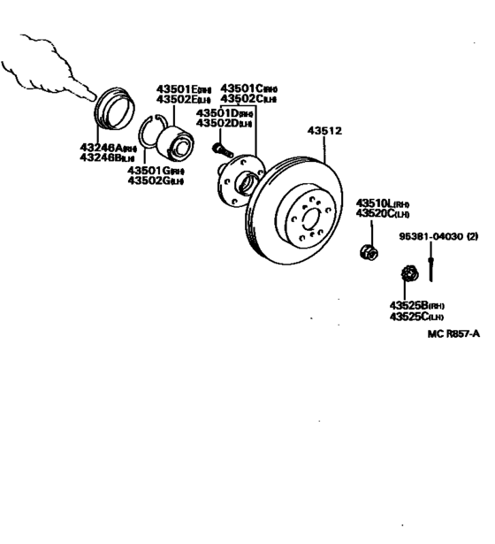 Front Axle Hub