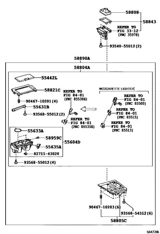 Console Box & Bracket