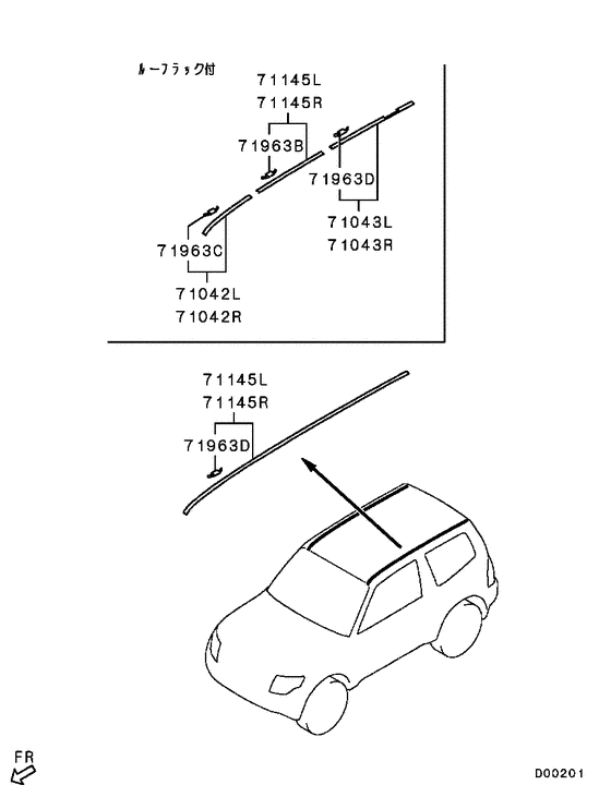 Side garnish & moulding