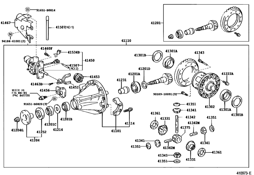 Rear Axle Housing & Differential
