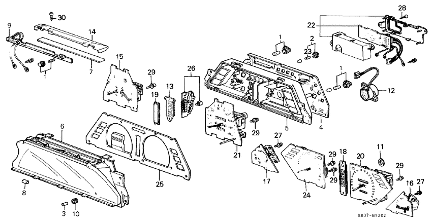 Speedometer component