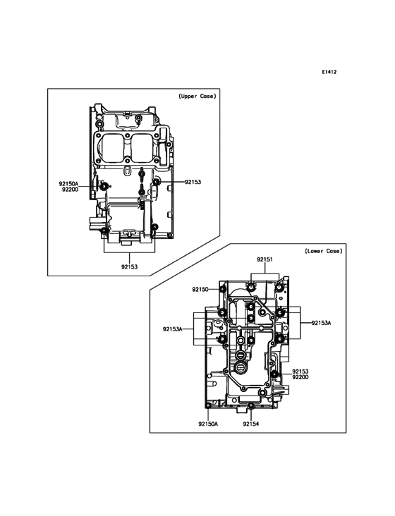 Crankcase Bolt Pattern