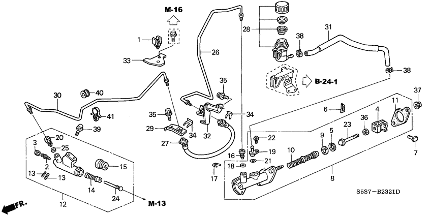 Clutch master cylinder