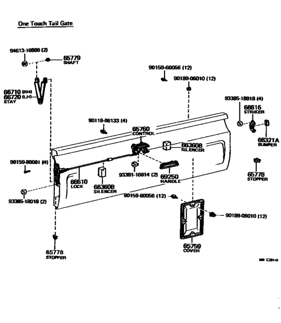 Rear Body Guard Frame & Tail Gate