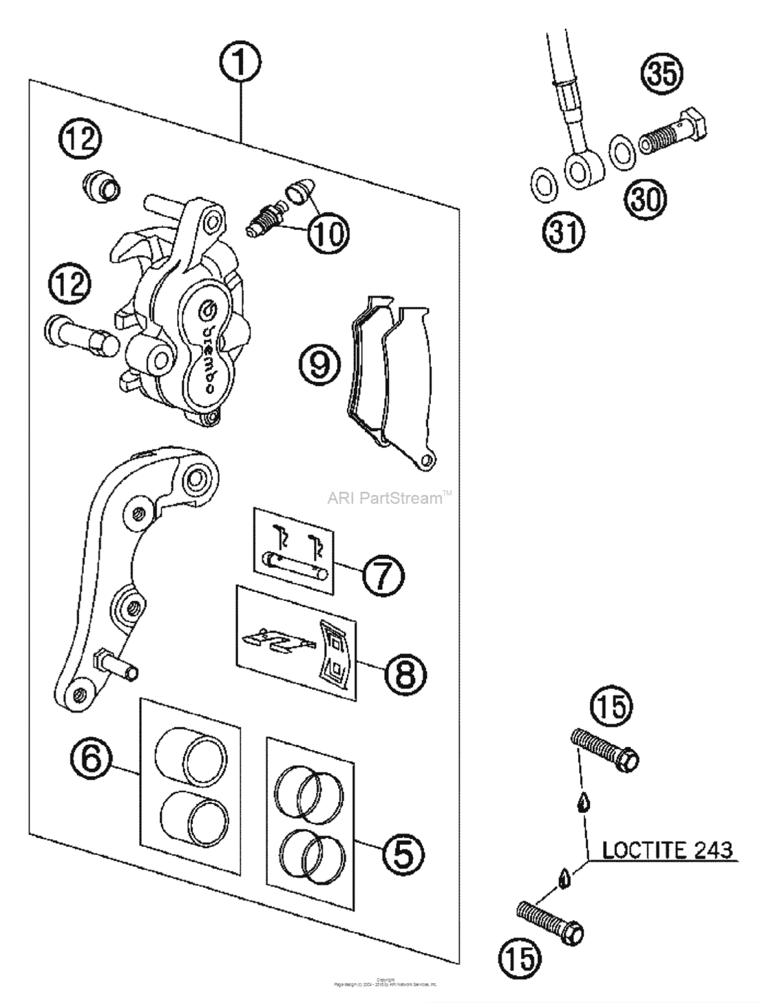 Brake Caliper Front