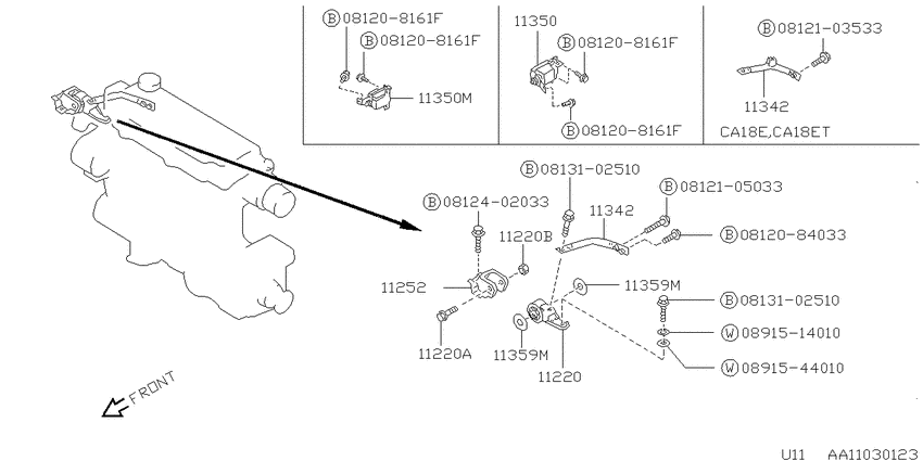 engine & transmission mounting