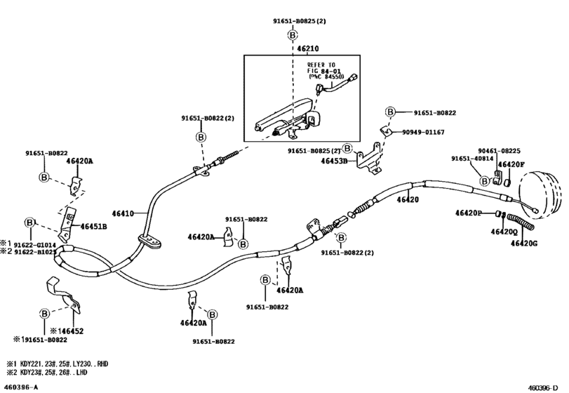 Parking Brake & Cable