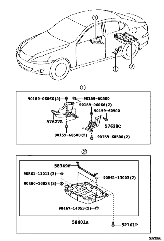 Floor Pan & Lower Back Panel