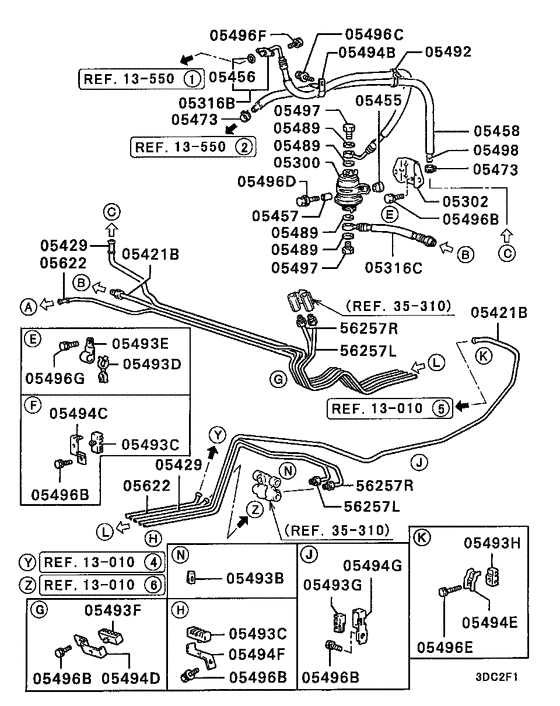 Fuel line & vapor gas control