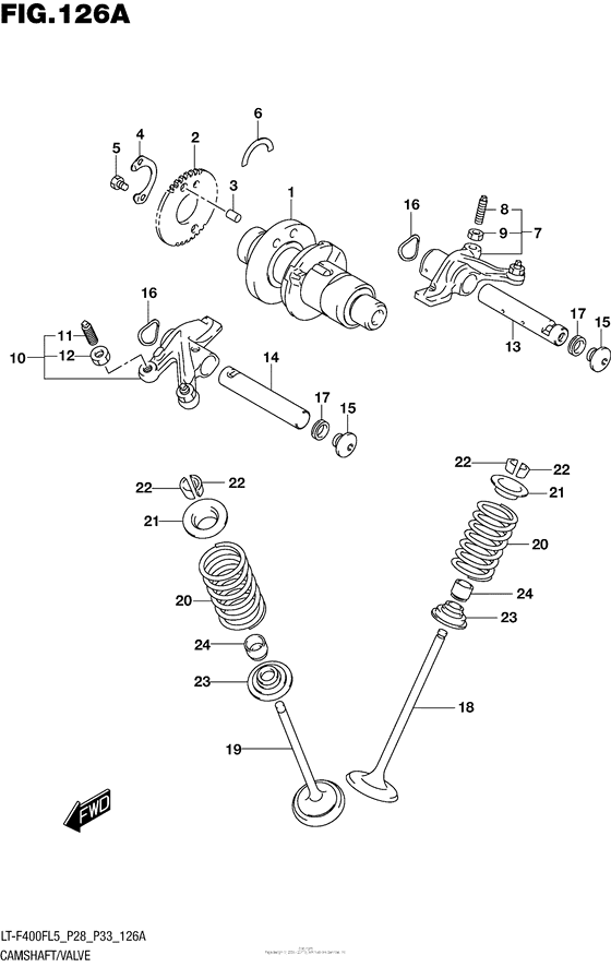 Camshaft/valve