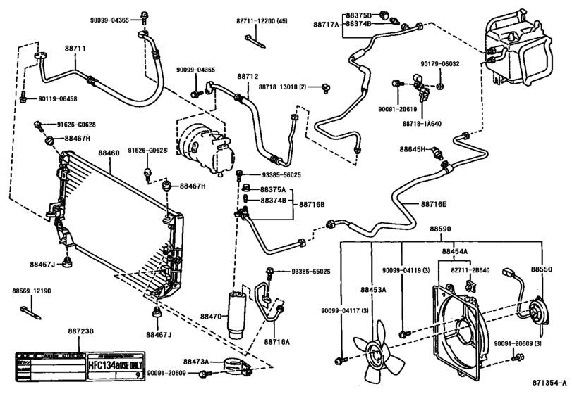 Heating & Air Conditioning - Cooler Piping