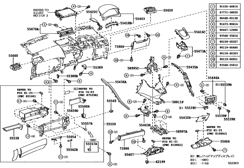 Instrument Panel & Glove Compartment
