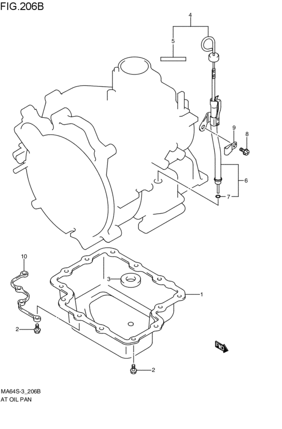 at - oil pan