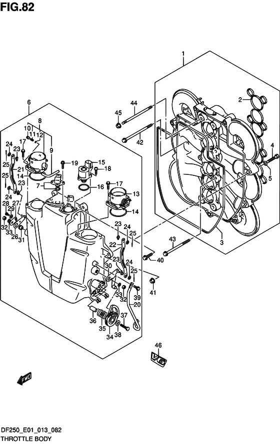 Throttle body