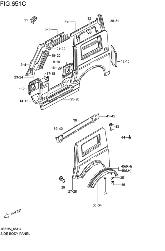 side body panel