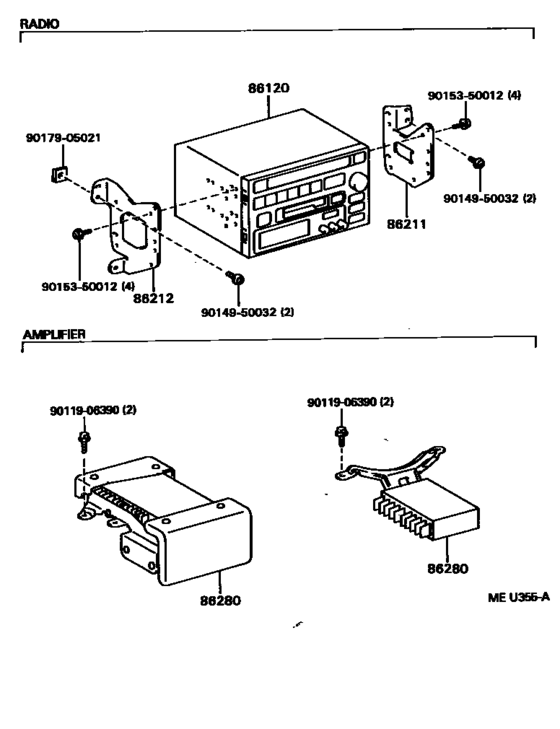 Radio Receiver & Amplifier & Condenser
