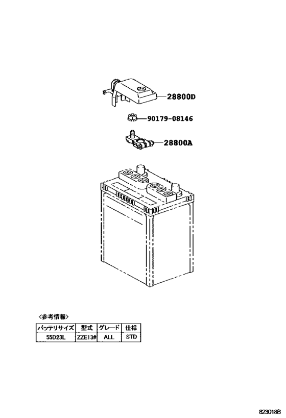 Battery & Battery Cable