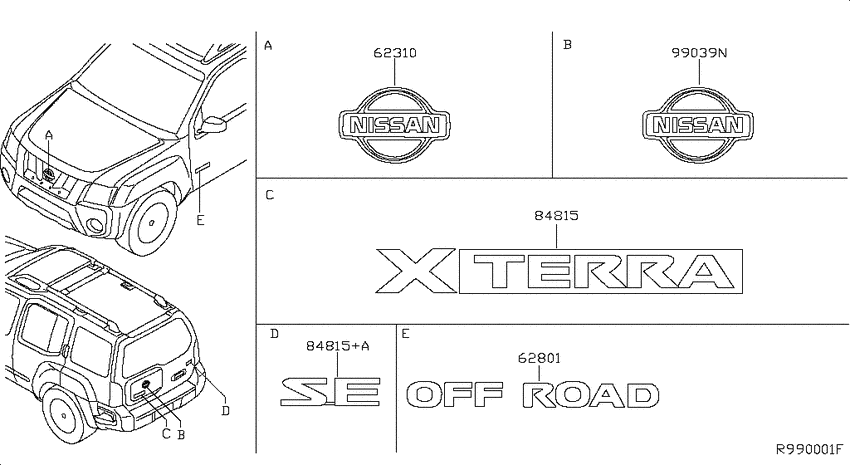 Emblem & name label