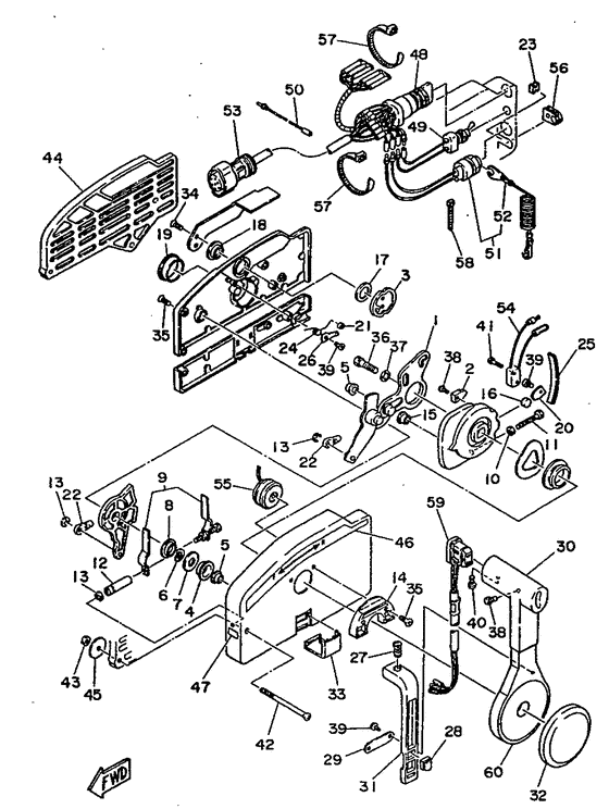 Remote control assy